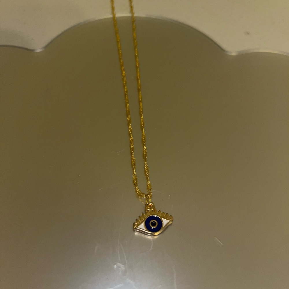 Evil eye necklace